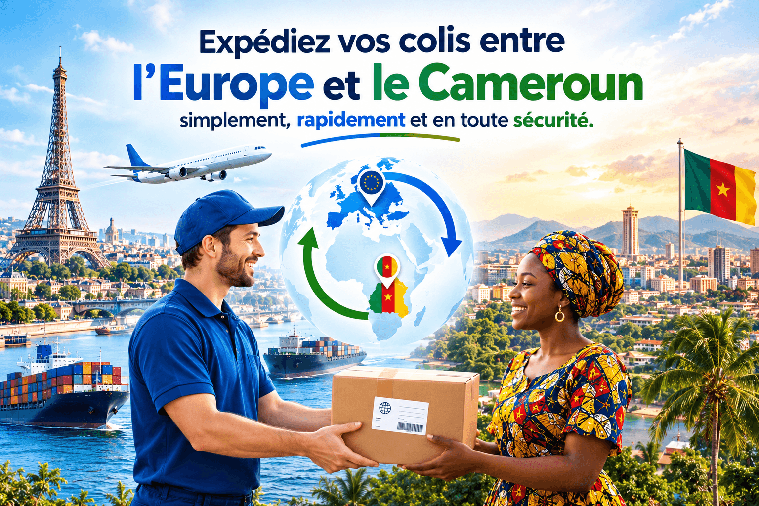 Nous connectons l'Europe et l'Afrique